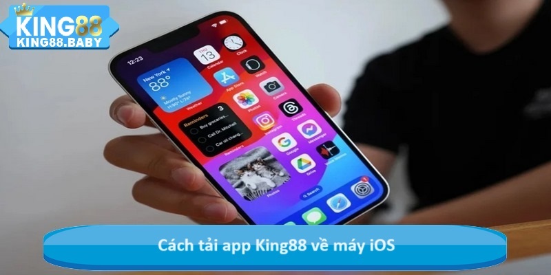 Cách tải app King88 về máy iOS