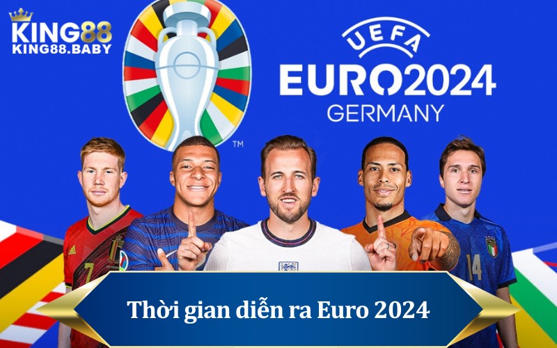 Thời gian diễn ra Euro 2024 